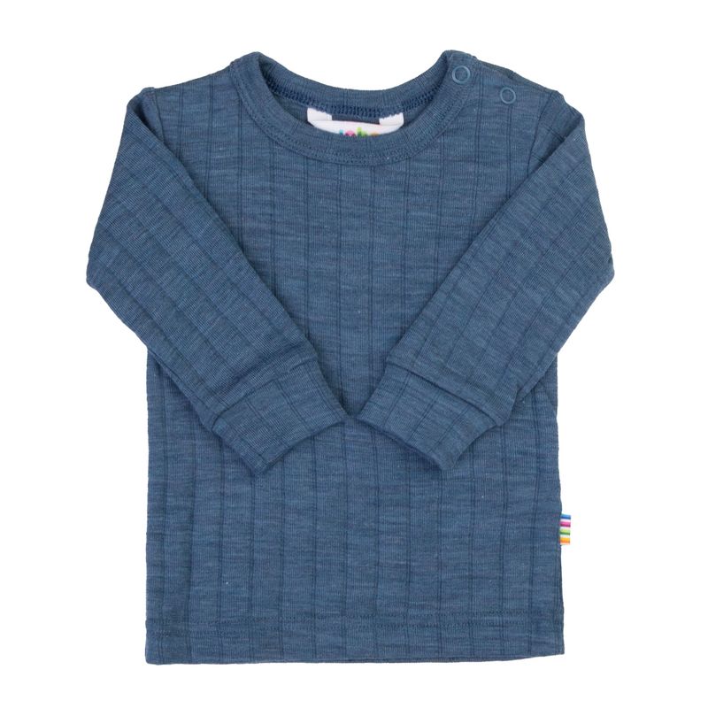 Joha Ull/Silke genser - Blå Melert