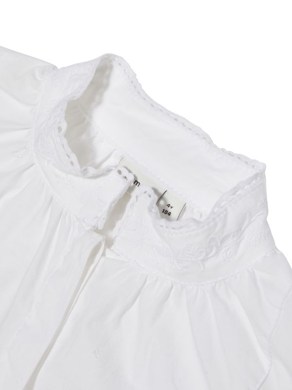 NmfTerina ls shirt - Bright White