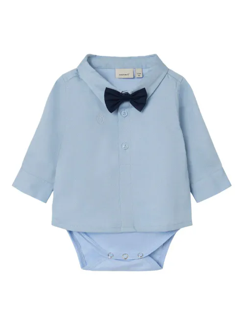 Hovedbilde NbmDemolle shirtbody - Chambray Blue