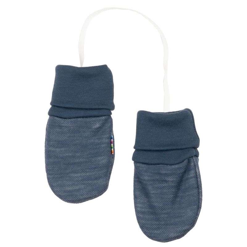 Votter Uten Tommel, ull/bambus - Blå