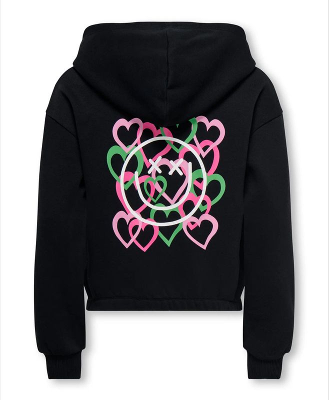 KogCooper llife smile l/s hood swt - Black