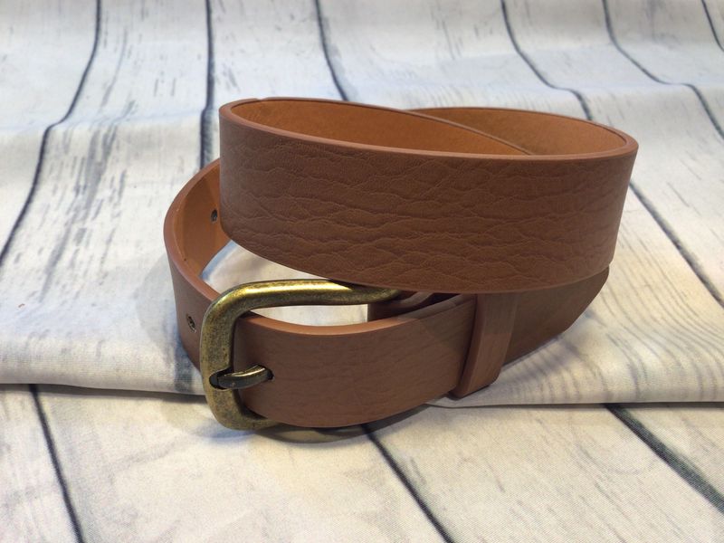 NitLusk fake leather belt - Dijon