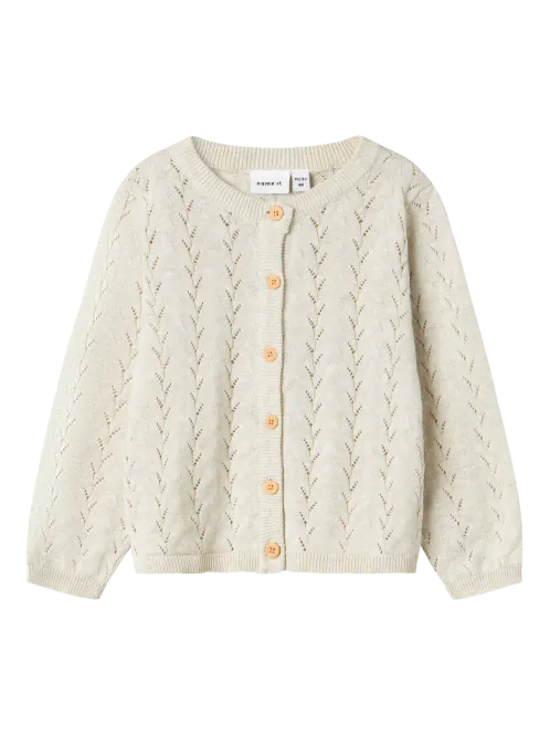 Hovedbilde Name It Banni Knit Cardigan - Peyote Melange