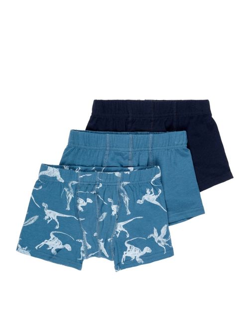 Hovedbilde NmmTights 3pk boxere Dinosaur - Real Teal