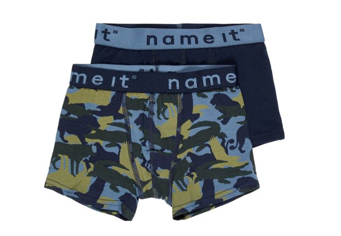 Hovedbilde NmmBoxer 2pk Animal - China Blue