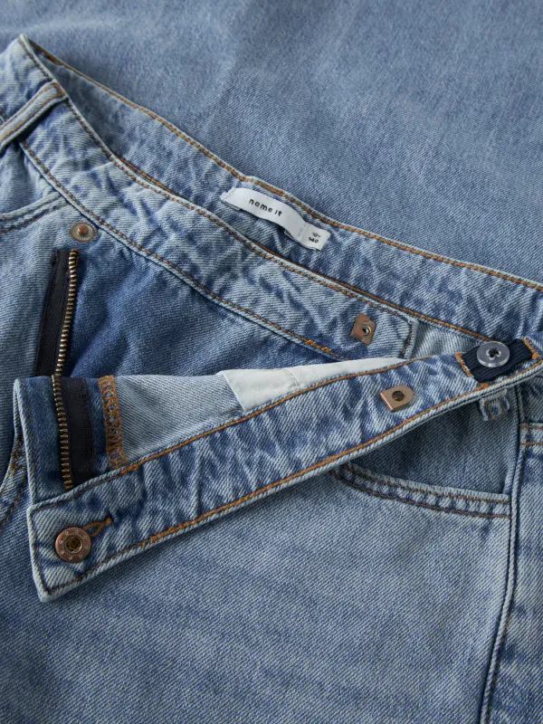 Name It Bella Jeans X-Wide Fit – Medium Blue Denim