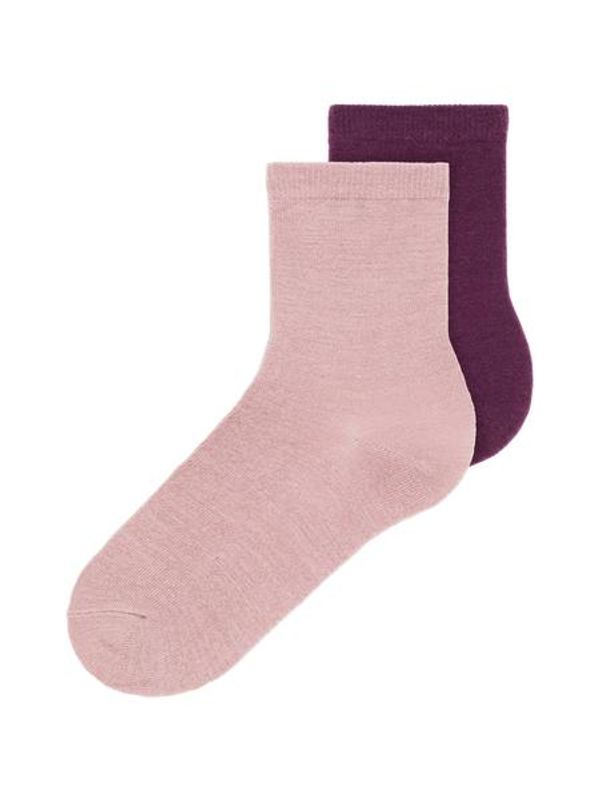 NkfWak wool 2pk sock - Woodrose