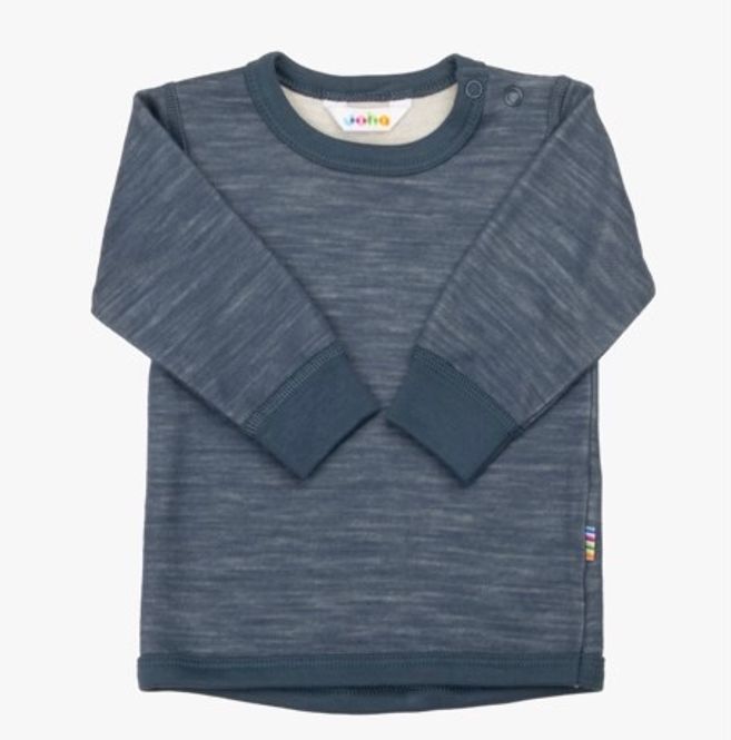 Hovedbilde Joha ull/bambus trøye - Dark denim