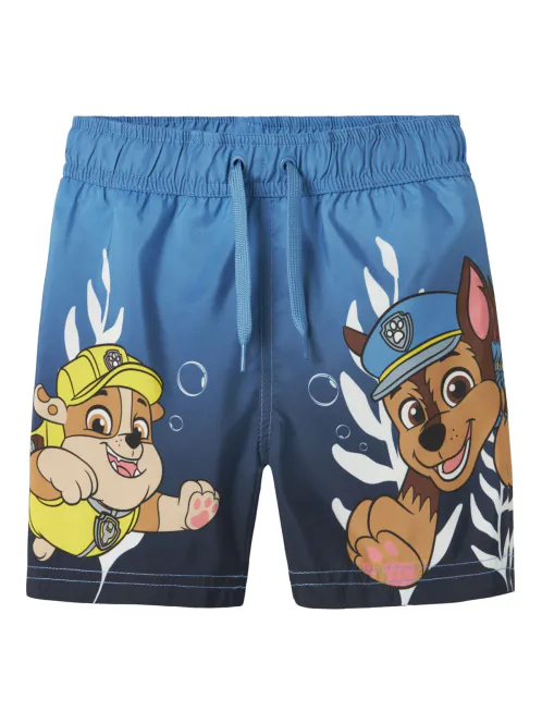 Hovedbilde NmmMabbe Paw Long Swimshorts - Parisian Blue