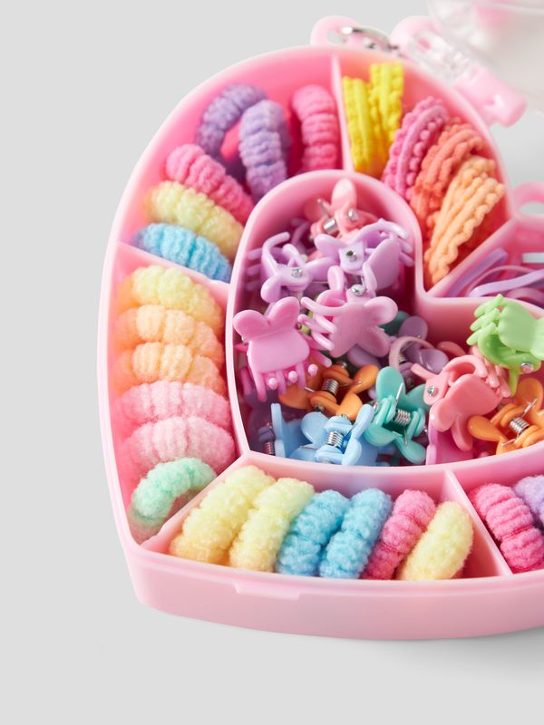 Name It Famonu Hair Acc Set - Cradle Pink