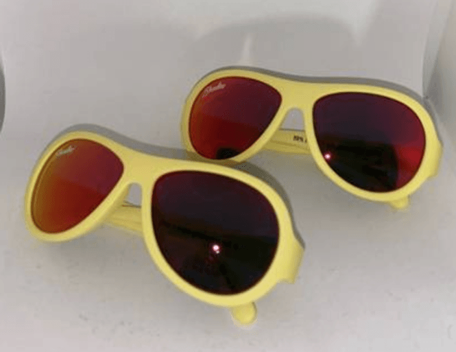 Hovedbilde Shadez Solbrille Junior 3-7 år - Yellow Pastel