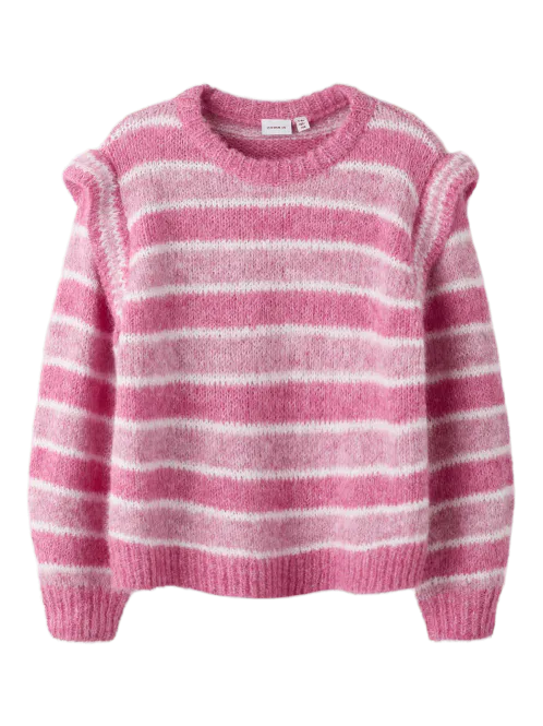 Hovedbilde Name It Silinjana Strikket Genser - Strawberry ...