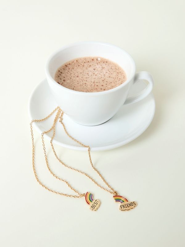 Name It Friends 2P Necklace - Gold