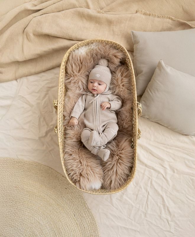 Lillelam Classic Sparkedress - Lys Beige