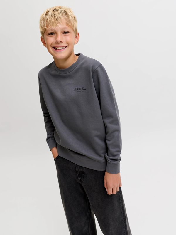 Jack & Jones Jr Archive Graphic Sweat - Asphalt