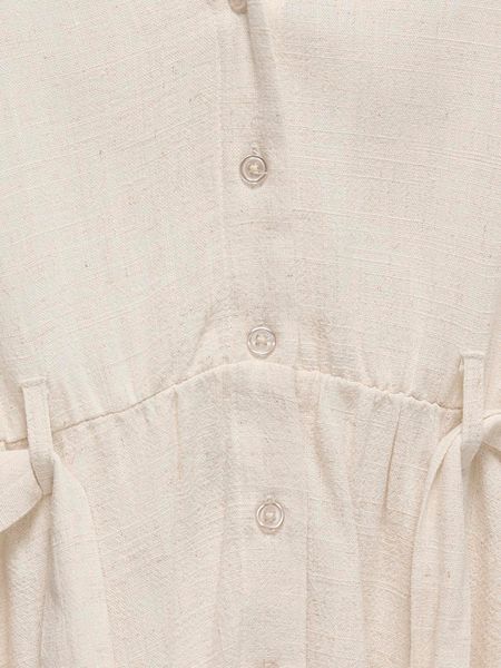 Hovedbilde KogSiesta ss Linen Dress - Moonbeam