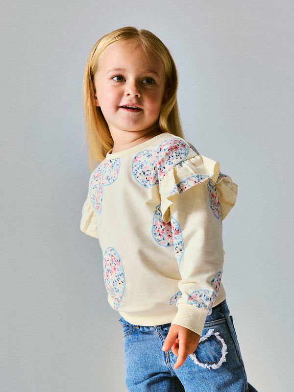 Name It Kiwile Sweat - Antique White