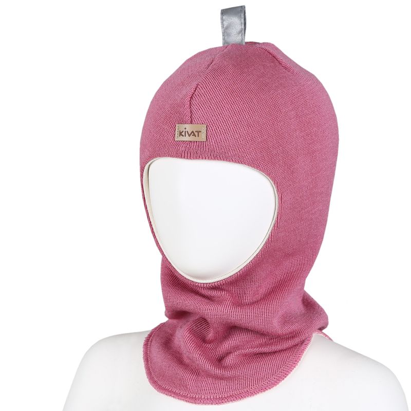 Kivat Balaclava - Uten Dusker - Mørk Rosa