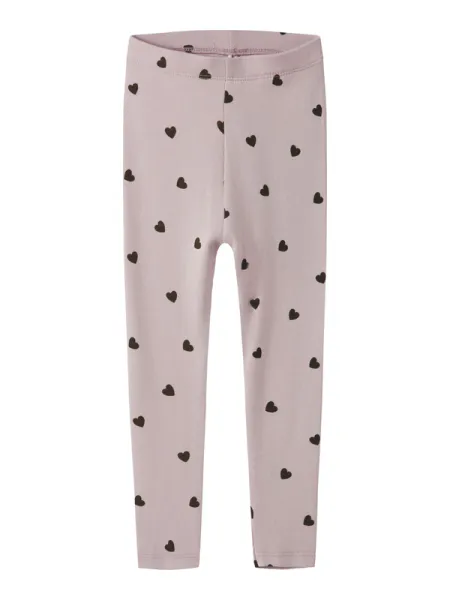Hovedbilde NmfkHeart Legging - Burnished Lilac