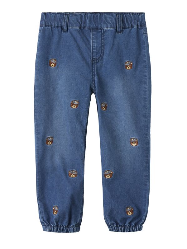 Name It Ben Baggy Jeans - Dark Blue Denim