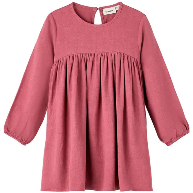 Hovedbilde NmfHeather ls loose dress Lil - Dry Rose