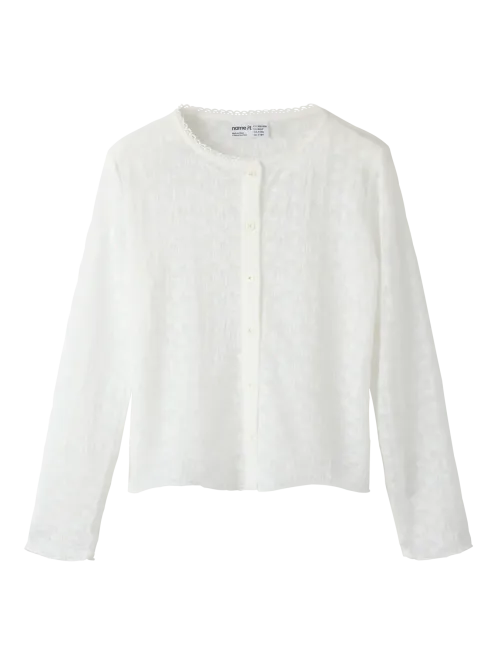 Hovedbilde Name It  Frinna Cardigan - Bright White