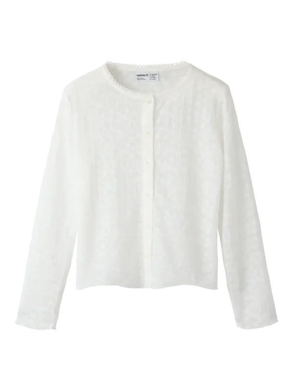 Name It  Frinna Cardigan - Bright White