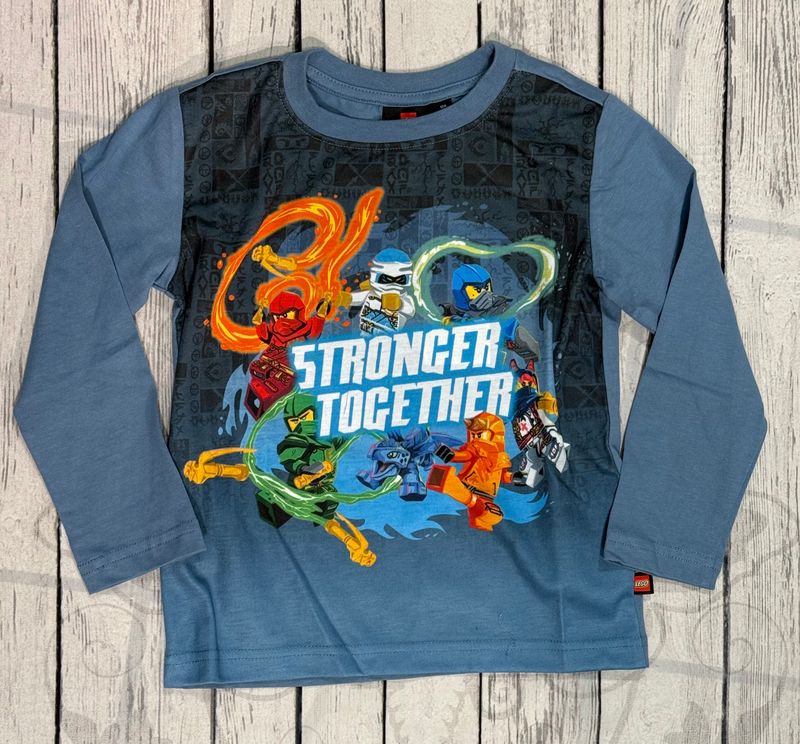Legowear LWtaffy Ninjago l/s - Blå