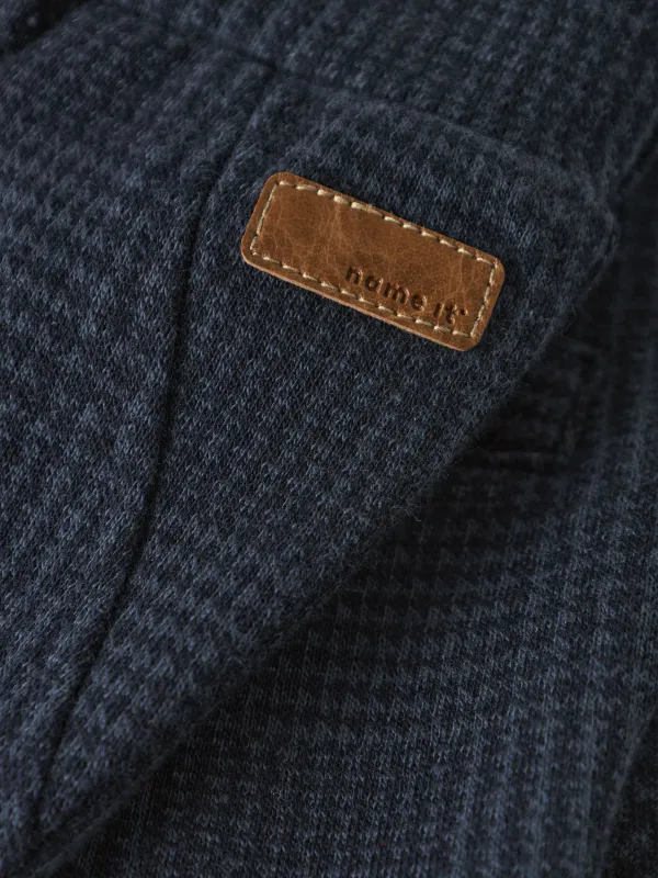 NbmRobino Comfy Pant - Navy Blazer / Check