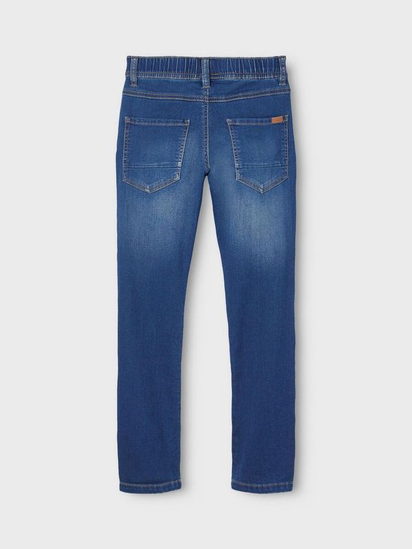 NkmRyan slim swe jeans - Dark Blue Denim