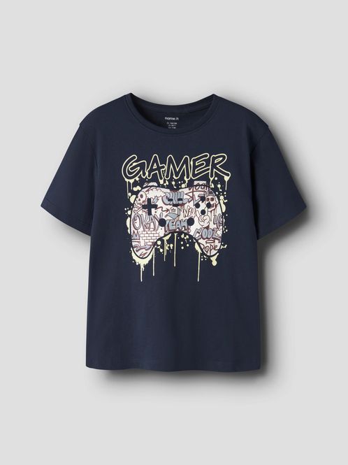 Hovedbilde Name It T-Skjorte Victor - Navy Blazer gamer