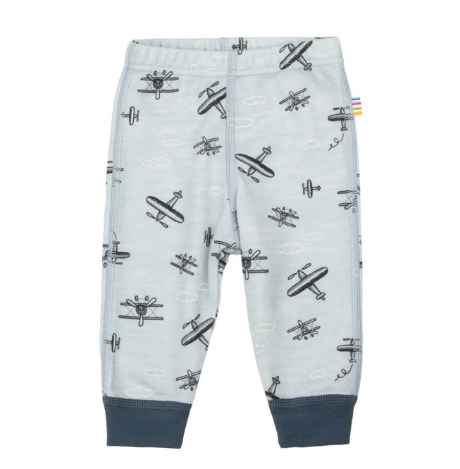 Hovedbilde Joha ull/bambus leggings Propeller - Lyseblå