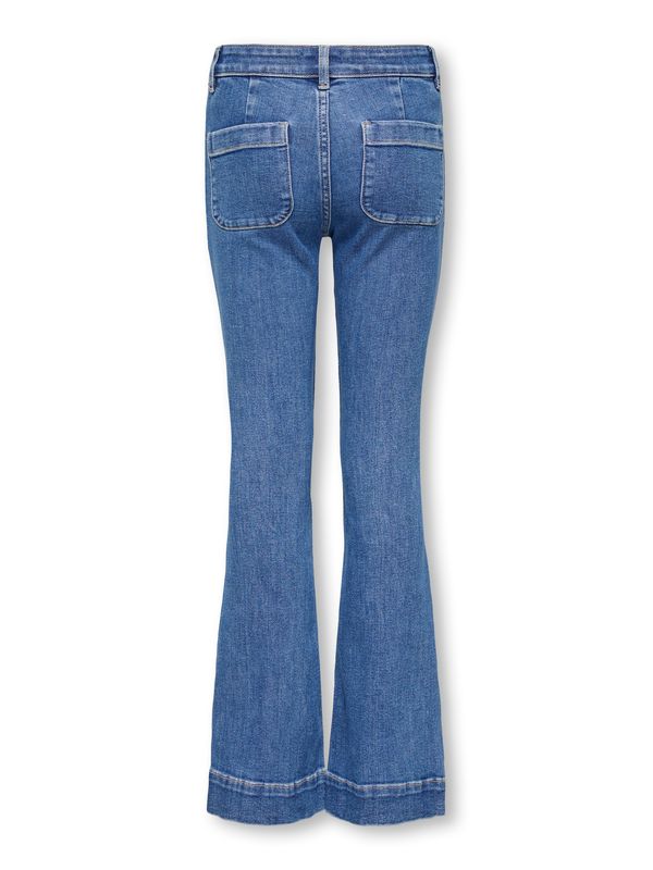 Kids Only Madison Pocket Flared - Light Blue Denim