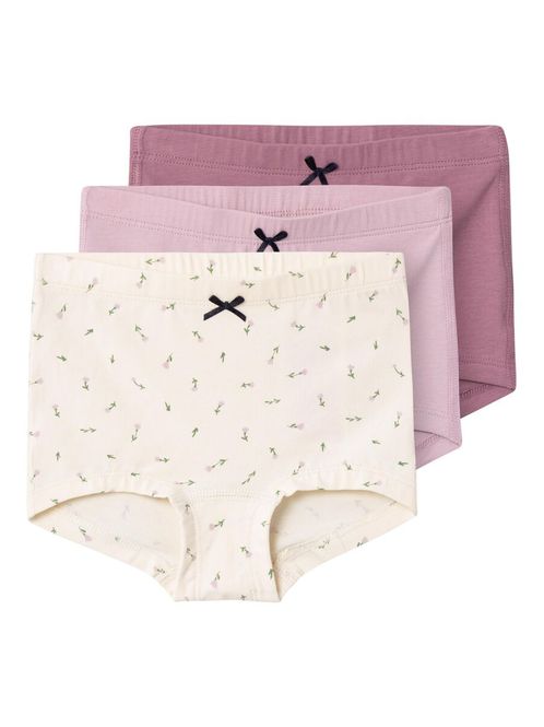 Hovedbilde NmfTights 3p floral - Buttercream