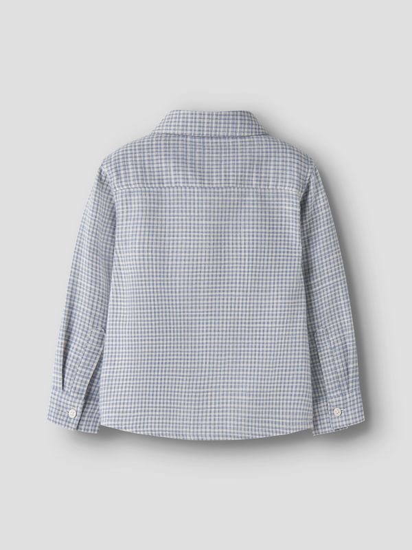 Name It Kristian shirt - Ashley Blue SMALL CHECK